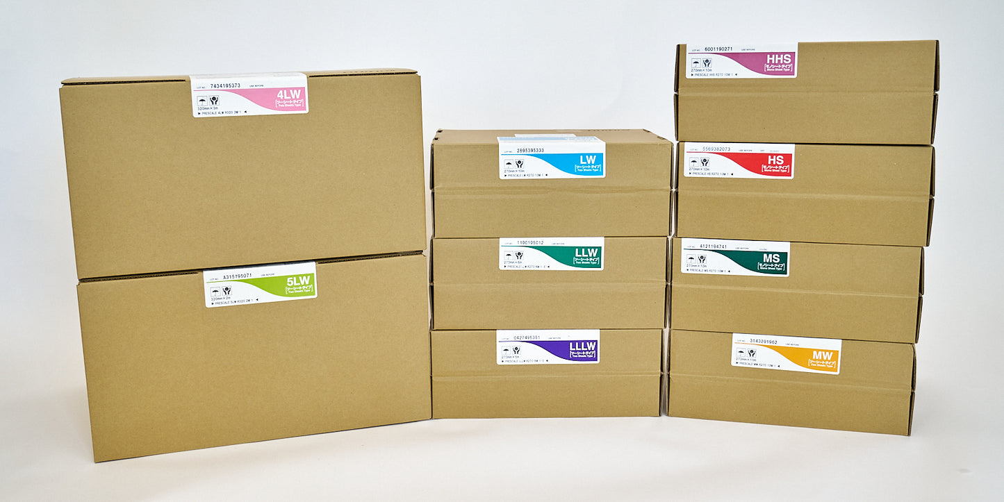 5LW-R320 Prescale Ultra Extreme Low Roll – Pressure Indicating Film