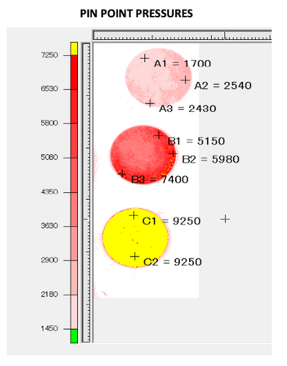 FPD-8010E Fujifilm Prescale FPD Anslysis Pressure Distribution Mapping System pin point pressures