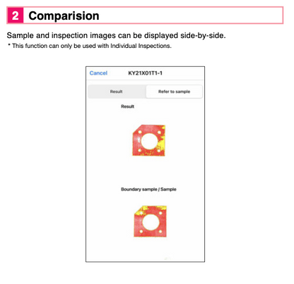 Fujifilm Prescale Mobile App screenshot comparison