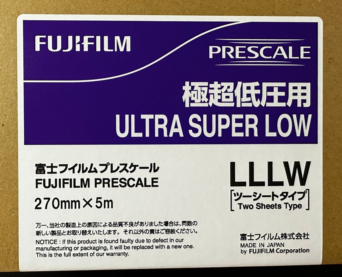 Prescale Ultra Low Specialized Roll Film - Pressure Metrics
