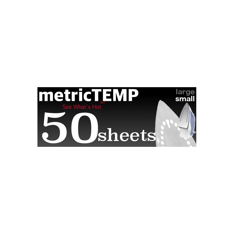 Private: MetricTEMP Small Sheet 50-Pack – Heat Mapping Film 1