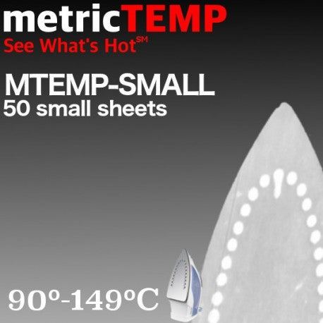 Private: MetricTEMP Small Sheet 50-Pack – Heat Mapping Film