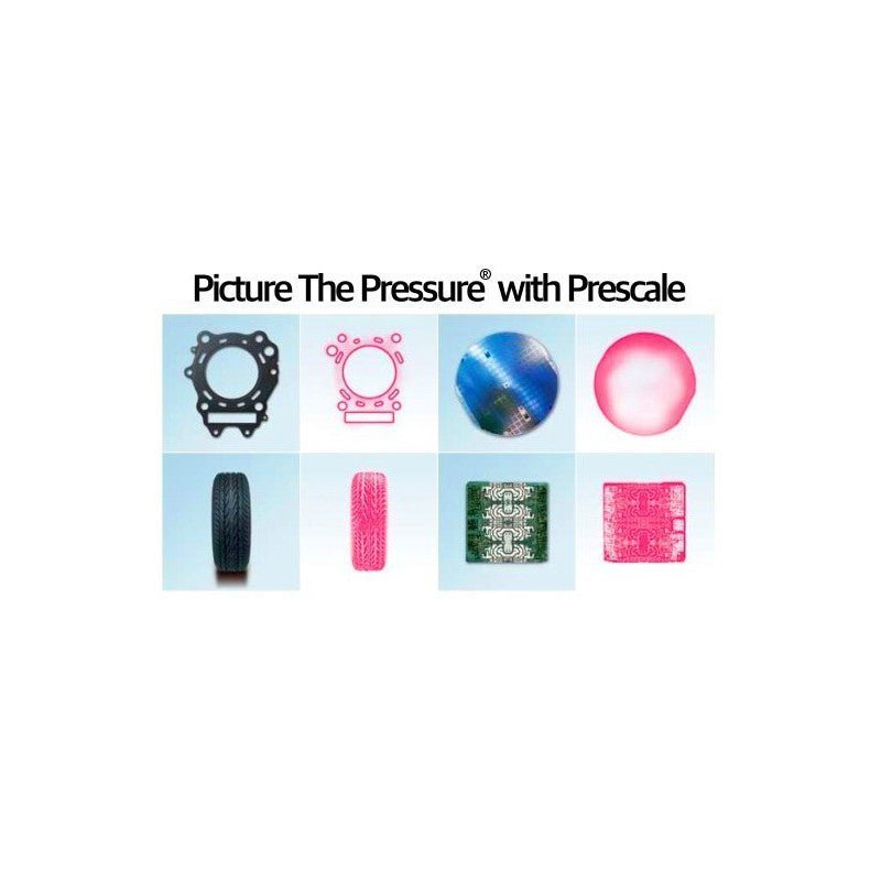 Prescale High Single Sheet - Pressure Indicating Film - Pressure Metrics